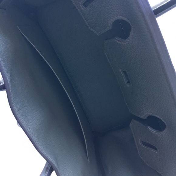 Hermès Birkin 30 Togo - C6 green Grey - Picture 7 of 9